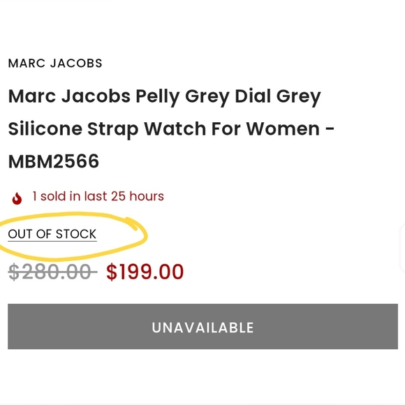 42mm Marc Jacobs Pelly Grey Dial Grey Watch for Women - Picture 9 of 11